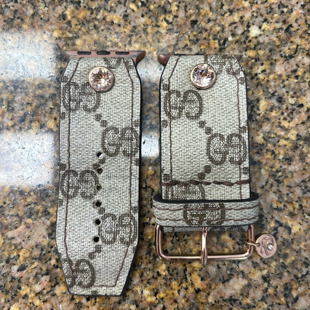 Sparkl Gucci Apple Watch band